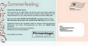 e-pm Mailingaktion - Artikel-Nr. 716247 Sommerfeeling - Mailing Maxikarte 

Sommer