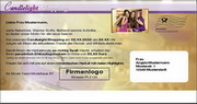 e-pm Mailingaktion - Artikel-Nr. 716265 Candlelight Shopping - Mailing Maxikarte Vor-Advent