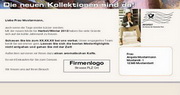 e-pm Mailingaktion - Artikel-Nr. 716453 Neue Herbstmode - Mailing Maxikarte Herbst
