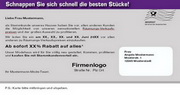 e-pm Mailingaktion - Artikel-Nr. 716556 Räumungsverkauf - Mailing Maxikarte für Dialogpost