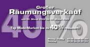 e-pm Mailingaktion - Artikel-Nr. 716556 Räumungsverkauf - Mailing Maxikarte für Dialogpost