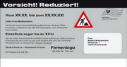 e-pm Mailingaktion - Artikel-Nr. 716557 Vorsicht reduziert - Mailing Maxikarte Räumungsverkauf