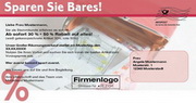e-pm Mailingaktion - Artikel-Nr. 716562 Räumungsverkauf - Mailing Maxikarte für Dialogpost