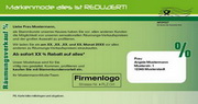 e-pm Mailingaktion - Artikel-Nr. 716567 Räumungsverkauf - Mailing Maxikarte für Dialogpost