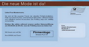 e-pm Mailingaktion - Artikel-Nr. 716596 Einladung Saisonerffnung - Mailing 

Maxikarte frühjahr