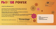 e-pm Mailingaktion - Artikel-Nr. 716598 Flower Power - Mailing Maxikarte 

frühjahr