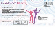 e-pm Mailingaktion - Artikel-Nr. 716618 Fashion Party - Mailing Maxikarte Fashion-Party