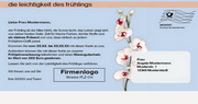 e-pm Mailingaktion - Artikel-Nr. 716623 Leichtigkeit - Mailing Maxikarte 

frühjahr