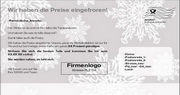 e-pm Mailingaktion - Artikel-Nr. 716723 Eingefroren - Mailing Maxikarte Winter