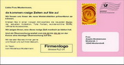 e-pm Mailingaktion - Artikel-Nr. 716737 Rosige Zeiten - Mailing Maxikarte 

frühjahr