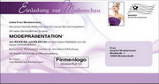 e-pm Mailingaktion - Artikel-Nr. 716765 Einladung Modenschau - Mailing 

Maxikarte frühjahr