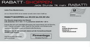 e-pm Mailingaktion - Artikel-Nr. 716810 Late Night Shopping - Mailing Maxikarte Shopping-Night