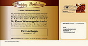 e-pm Mailingaktion - Artikel-Nr. 716960 Geburtstag - Mailing Maxikarte Kundengeburtstag