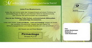 e-pm Mailingaktion - Artikel-Nr. 717034 fürhlingserwachen - Mailing Maxikarte 

frühjahr