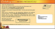 e-pm Mailingaktion - Artikel-Nr. 717042 Modefrhstck - Mailing Maxikarte fr Dialogpost