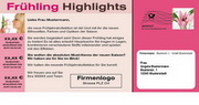 e-pm Mailingaktion - Artikel-Nr. 717052 fürhling Highlights - Mailing 

Maxikarte frühjahr