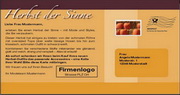 e-pm Mailingaktion - Artikel-Nr. 717104 Herbst der Sinne - Mailing Maxikarte Herbst