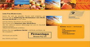 e-pm Mailingaktion - Artikel-Nr. 717108 goldener Herbst - Mailing Maxikarte Herbst
