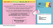 e-pm Mailingaktion - Artikel-Nr. 720104 Fashion and Styles - Mailing 

Maxikarte frühjahr