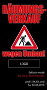 e-pm Mailingaktion - Artikel-Nr. 812044 Räumungsverkauf - Mailing individuelle Maxikarte für Dialogpost
