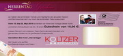 e-pm Mailingaktion - Artikel-Nr. 812049 Herrentag - Mailing individuelle 

Karte frühjahr