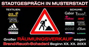 e-pm Mailingaktion - Artikel-Nr. 816005 Räumungsverkauf - Mailing individuelle Maxikarte für Dialogpost