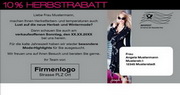 e-pm Mailingaktion - Artikel-Nr. 816006 Herbstrabatt - Mailing individuelle Maxikarte Herbst