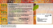 e-pm Mailingaktion - Artikel-Nr. 816028 viele Farben - Mailing individuelle Maxikarte Herbst