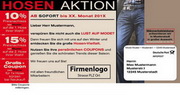 e-pm Mailingaktion - Artikel-Nr. 816029 Hosen Aktion - Mailing individuelle Maxikarte Hosenaktion