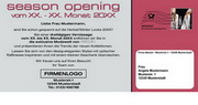 e-pm Mailingaktion - Artikel-Nr. 816041 Season Opening - Mailing individuelle 

Maxikarte frühjahr
