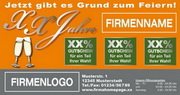 e-pm Mailingaktion - Artikel-Nr. 816042 Grund zum feiern - Mailing individuelle Maxikarte Jubilum