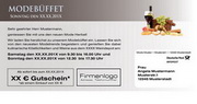 e-pm Mailingaktion - Artikel-Nr. 816073 Modebuffet - Mailing individuelle Maxikarte Modefrhstck