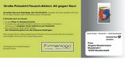 e-pm Mailingaktion - Artikel-Nr. 816074 Poloshirt - Mailing individuelle Maxikarte Alt gegen Neu