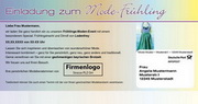 e-pm Mailingaktion - Artikel-Nr. 816077 Mode fürhling - Mailing individuelle 

Maxikarte frühjahr