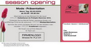 e-pm Mailingaktion - Artikel-Nr. 816085 MarcCain - Mailing individuelle 

Maxikarte frühjahr