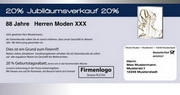 e-pm Mailingaktion - Artikel-Nr. 816093 Jubilum - Mailing individuelle Maxikarte fr Dialogpost