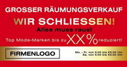 e-pm Mailingaktion - Artikel-Nr. 816114 Räumungsverkauf - Mailing individuelle Maxikarte für Dialogpost