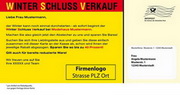 e-pm Mailingaktion - Artikel-Nr. 816133 WSV - Mailing individuelle Maxikarte Winter