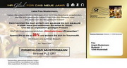e-pm Mailingaktion - Artikel-Nr. 817323 Ihr Glck - Mailing individuelle Maxikarte Jahresfinale