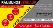 e-pm Mailingaktion - Artikel-Nr. 817324 Räumungsverkauf - Mailing individuelle Maxikarte für Dialogpost