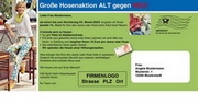 e-pm Mailingaktion - Artikel-Nr. 817334 Hosenaktion - Mailing individuelle Maxikarte fr Dialogpost