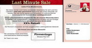 e-pm Mailingaktion - Artikel-Nr. 817335 Last Minute Sale - Mailing individuelle Maxikarte Jahresfinale